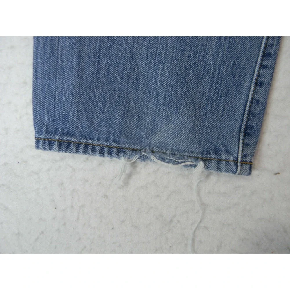 Levi's 501 jeans Men's 34 x 32 regular fit straight Button Fly blue denim pants